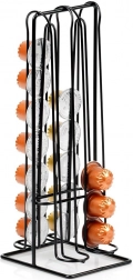 Suport metalic pentru capsule NESPRESSO, negru, 30 cm