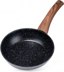 Tigaie din granit BLACK & WOOD 16 cm