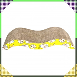 Râzuitor și șezlong din carton ondulat pentru pisici