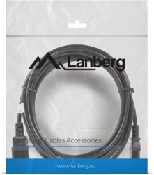 cablu prelungitor de alimentare IEC 320 C13 – C14 5 m negru