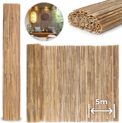 Covoraș de bambus dublu față 150x500 cm pentru balcon, terasă și gard de la MultiGarden