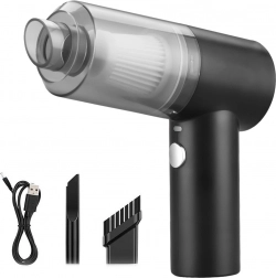 Aspirator de mână fără fir cu iluminare LED pentru auto