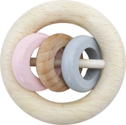 Hess zornăitoare trei inele roz