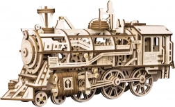 Puzzle Rokr 3D din lemn, locomotivă, 350 piese