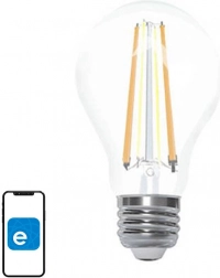 bec led inteligent wi‑fi sonoff filament a60, e27, reglabilă, 2200–6500 k