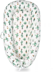 Cuib pentru bebeluși 90 × 50 cm – model cactus