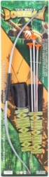 Arc din plastic pentru copii cu săgeți și cuțit