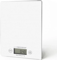 Cântar de bucătărie Lemon alb