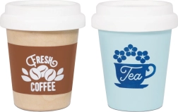 Le Toy Van cafea și ceai la pachet – set din lemn cu 2 pahare