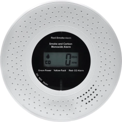 Solight detector combinat de fum și monoxid de carbon cu ecran LCD - 1 bucată