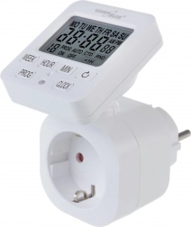 temporizator digital greenblue gb605 f, 16 a, ip20