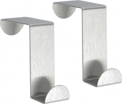 Cârlige din oțel pentru uși, 2 buc.