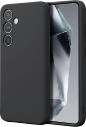 Husă din silicon Color Cover pentru Samsung Galaxy S24+ – neagră