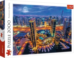 Puzzle 2000 piese Luminiile Dubaiului