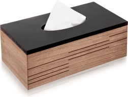 Cutie din lemn pentru șervețele de hârtie Line 25 × 13,5 × 9 cm