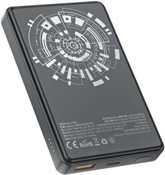 Powerbank wireless MagSafe 10000mAh 22,5W negru