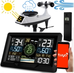 Stație meteo wireless cu măsurarea vântului și precipitațiilor Berdsen