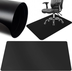 Covoraș de protecție pentru scaun 130 × 90 cm – negru