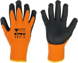 Mănuși de lucru de iarnă WINTER FOX LITE, latex, mărimea 11 (XXL)