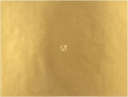 Suport dreptunghiular auriu pentru tort 40 × 30 cm