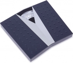 cântar mecanic de baie 120 kg, negru