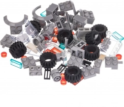 Set creativ L-W Toys pentru construcția de mașini – accesoriu pentru seturi de construcție