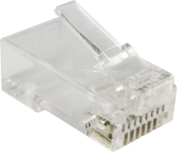 Conector trecător RJ45 UTP cat. 5e (pachet 100 buc)
