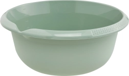 Lighean din plastic cu cioc de turnare KEEEPER, 6 l, verde