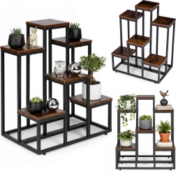 Suport pentru flori cu 6 rafturi loft ModernHome