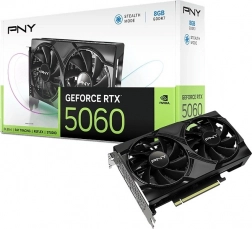 Placă grafică PNY GeForce RTX 5060 8GB Dual Fan