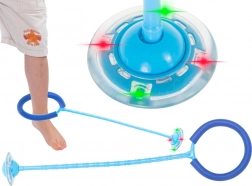 Cerc săltăreț pentru gleznă cu lumină LED – Albastru