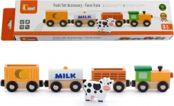 Viga trenuleț fermă din lemn – accesoriu pentru căile ferate din lemn