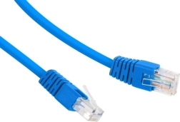 Patch cord categorie 6 UTP 1m albastru