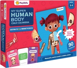 Playshifu My Super Human Body – corpul uman, set educațional magnetic