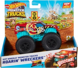 Hot Wheels Monster Trucks Roarin' Wreckers 1:43 cu lumini și sunete