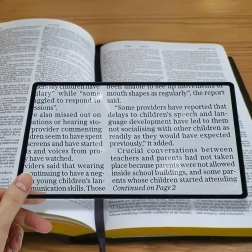 Lupă elastică de pagină 12 × 18 cm