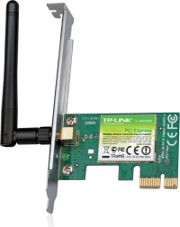 Cartela WiFi TP-LINK N150 PCI-E cu antenă