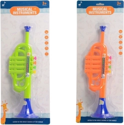 Trompetă din plastic pentru copii 35 cm