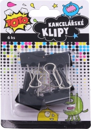 Clipsuri de birou 25 mm, 6 bucăți