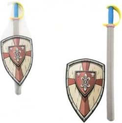 Sabie din spumă cu scut 75 cm