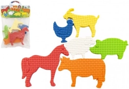 Autocolante din spumă pentru apă Ferma noastră – 6 buc