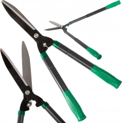 Foarfecă telescopică pentru gard viu cu mânere ergonomice