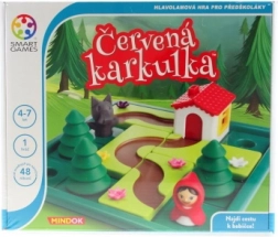 Scufița Roșie - Joc de puzzle pentru preșcolari