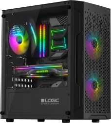 Carcasă PC fără sursă Logic Aramis ARGB MINI USB 3.0