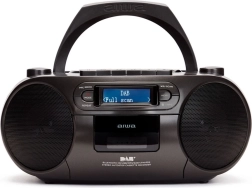 Boombox portabil AIWA cu CD, casetă, USB, Bluetooth și radio DAB/FM