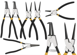 Set clești pentru segerați – drepți și curbați, 4 buc.