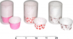 Coșulețe colorate pentru brioșe