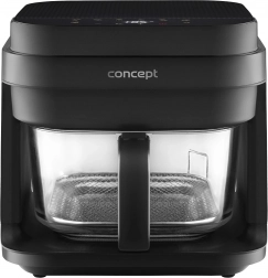 Friteuză cu aer cald Concept Glass & Fast 5,5 l FR5500
