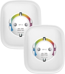 Priză wifi inteligentă gosund cu apple homekit, pachet dublu 16 a