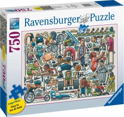 Puzzle Ravensburger Formă atletică 750 piese